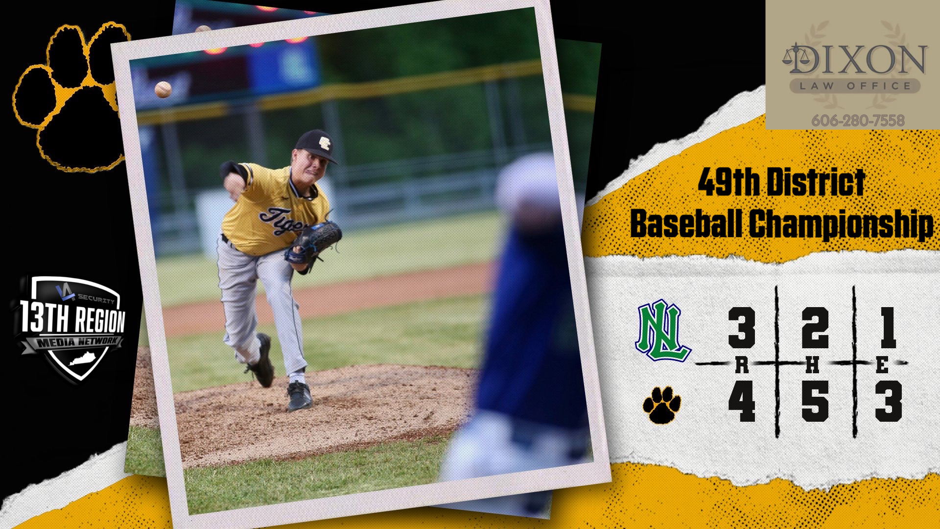 Luke Hillard limits North Laurel to two hits during Clay County’s 4-3 ...